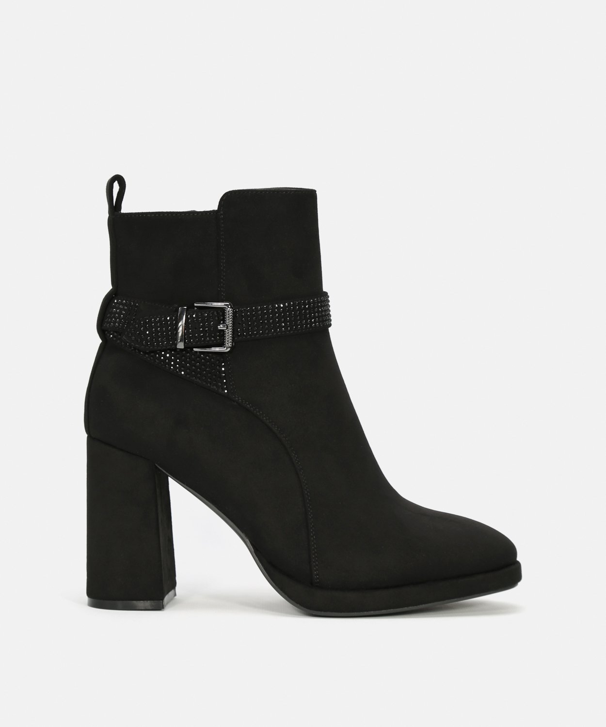 Botín tacón hebilla image number null